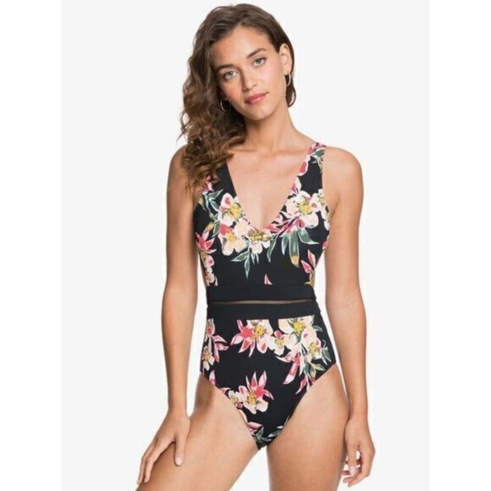 ROXY NWT Garden Surf One-piece Swimsuit XSMALL